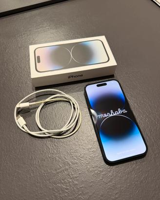 IPhone 14 Pro 128GB nero impeccabile completo