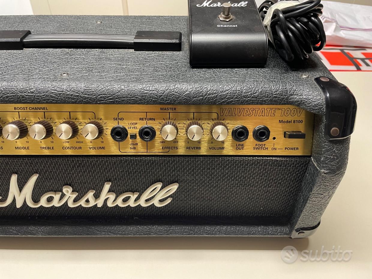 Marshall valvestate - Strumenti musicali usati 