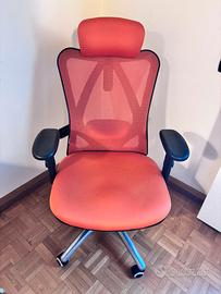 Sedia da Ufficio Arancione