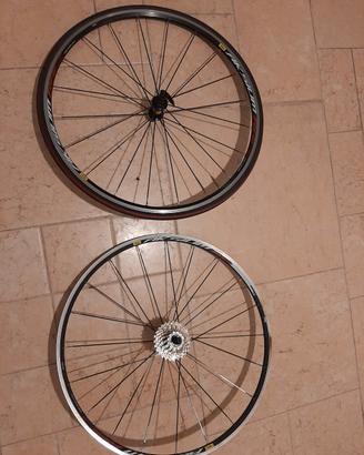 Coppia Ruote/Cerchi MAVIC Aksium Race Ant./Pos.
