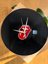 The Rolling Stones Orologio Da Parete Vinile Desig