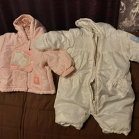 Giacchetto e tutina x neonata taglia 1-3mesi