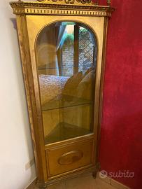 Vetrinetta angolare antica fine 800