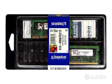 Kingston RAM PC2-5300 667MHz Apple 1GB kit 2x512MB