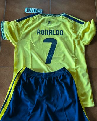 Completo calcio Ronaldo #7  bimbo