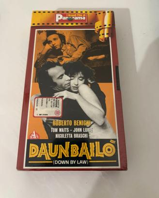 VHS Videocassetta Film ROBERTO BENIGNI Daunbailò