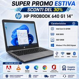 Notebook i5 8GB SSD 14” HDMI Win 11 Pro / Office