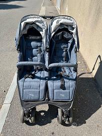 Passeggino gemellare Valco Baby Snap Duo Denim blu