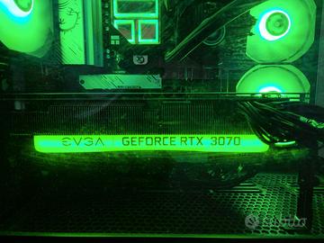 RTX 3070 FTW3 Ultra EVGA con scatola originale