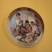 Coppia piatti decorativi vintage 