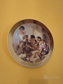 Coppia piatti decorativi vintage 