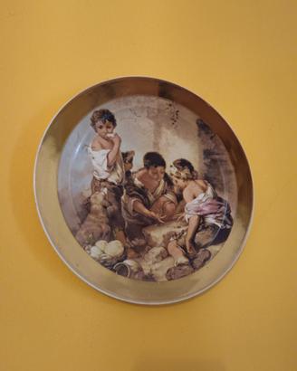 Coppia piatti decorativi vintage 