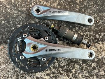 Guarnitura shimano perno quadro