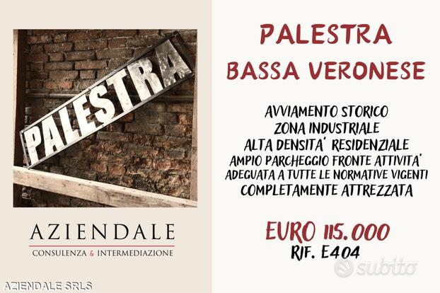 Aziendale - palestra attrezzata bassa veronese