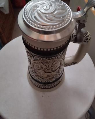 boccale birra da collezione Avon 78 caccia e pesca