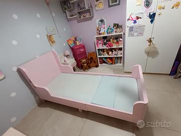 Letto allungabile BUSUNGE , rosa
