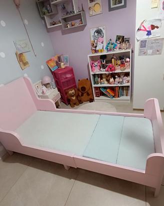 Letto allungabile BUSUNGE , rosa