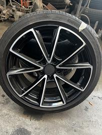 4 cerchi diamantati 18 con pneumatici estivi