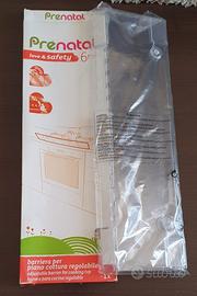 Barriera per piano cottura regolabile