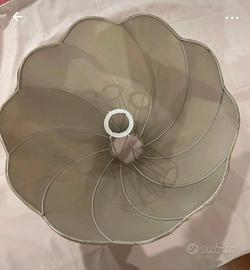 Paralume in chiffon color avorio