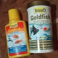 x PESCI :TETRA Goldfish -Gold Japan-145g.PIU' REG.