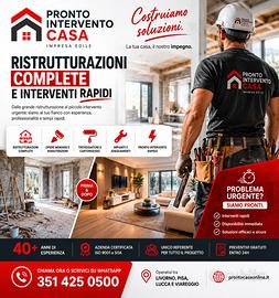 Ristrutturazioni interventi 24h e traslochi