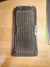 Radiatore 240mm g1/4 alluminio PC watercooling