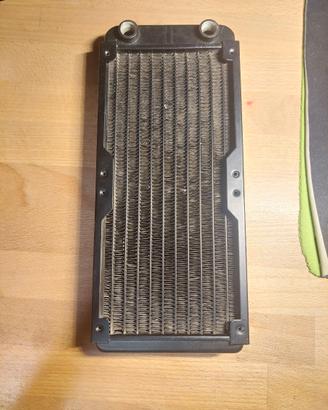 Radiatore 240mm g1/4 alluminio PC watercooling
