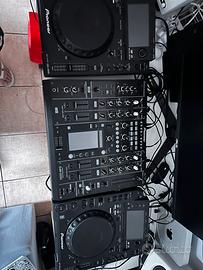 Coppia cdj2000 ( MIXER VENDUTO )