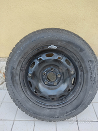 Cerchi con pneumatico Pirelli 175/70 R 14 88T M+S