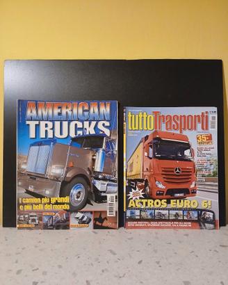 6 riviste di camion di vari editori