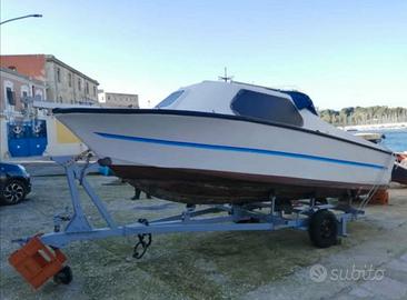 Barca cranchi cabinata 6 m e carrello (NO MOTORE)
