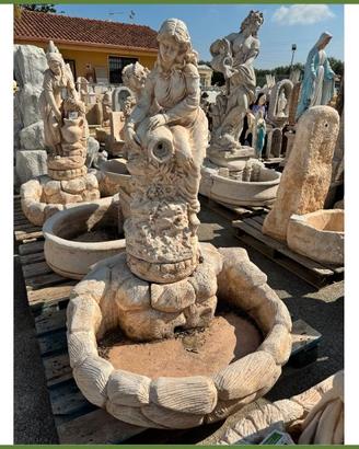 Vasca Cascata Aurora cm. 100x100x135 h.