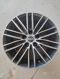 SET 4 CERCHI IN LEGA MAK 16"" COME NUOVIGOLF VW