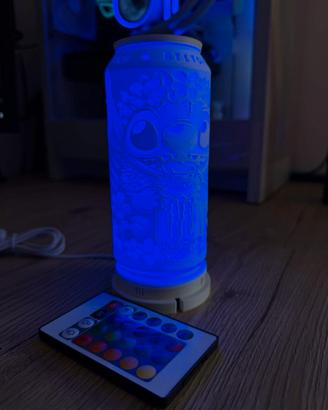 Lampada RGB Stitch Stampata in 3D