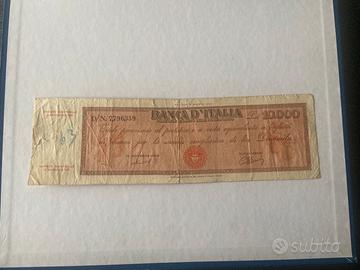 10.000 Lire Titolo provvisorio settembre 1949