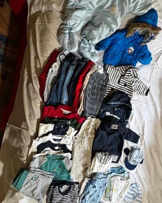 Abbigliamento bimbo 3/6 mesi