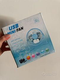 Mini ventilatore NERO