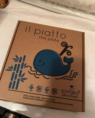 Piatto in legno di bambù