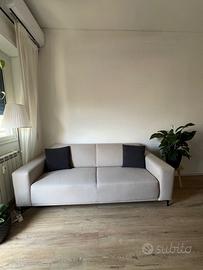 Divano beige 3 posti Tikamoon Maison Du Monde