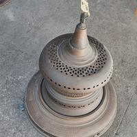 Braciere antico in ottone