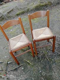 Sedie in legno 