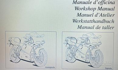Ducati 916 748 manuale officina