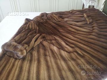 Pelliccia nuova di Visone lavorazione a trasporto