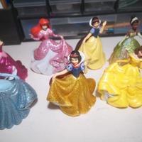 Personaggi Cake Topper Principesse Disney 7 pezzi