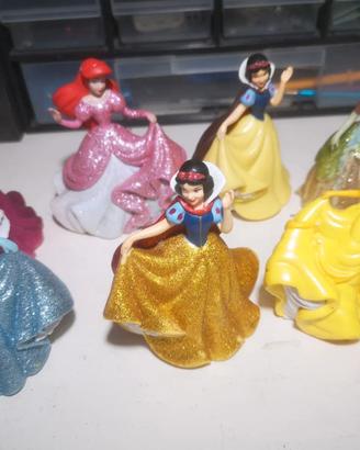 Personaggi Cake Topper Principesse Disney 7 pezzi