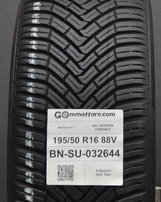 1 Pneumatico 195/50 R16 Continental All Season Con