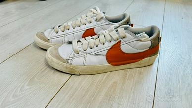 Nike Blazer Low Jumbo (White /Organge )