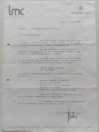 Archivio Storico Direzionale  Cartier  1984/85