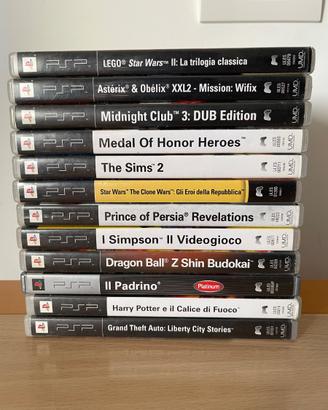 Lotto giochi psp